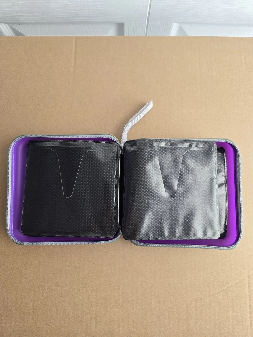 Purple Square CD Carry Case
